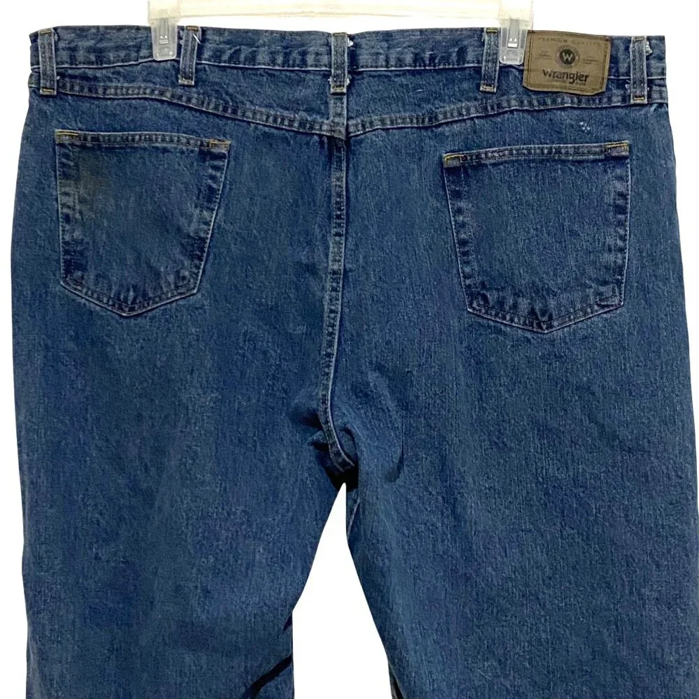 Wrangler Mens Jeans 44x32 Bootcut Western Cowboy Rodeo Work Wear Country Classic